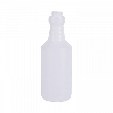 Easy-Grip Plastic Spray Bottle, 16 oz, Clear, 24/Carton (00016)