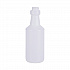 Easy-Grip Plastic Spray Bottle, 16 oz, Clear, 24/Carton (00016)