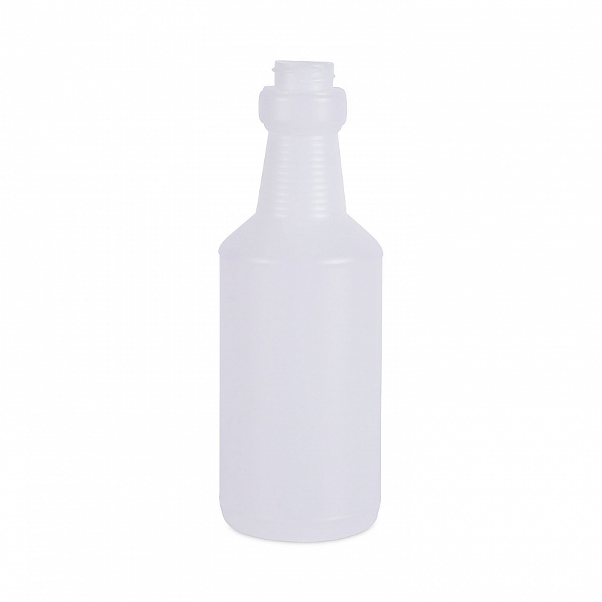 Easy-Grip Plastic Spray Bottle, 16 oz, Clear, 24/Carton (00016)