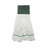 Saddleback Loop End Rayon Mop Head, Rayon, Medium, 14 oz, White, Dozen (SP200M14DZ)