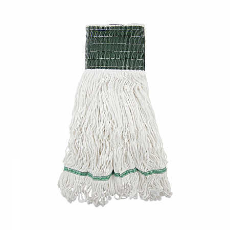 Saddleback Loop End Rayon Mop Head, Rayon, Medium, 14 oz, White, Dozen (SP200M14DZ)