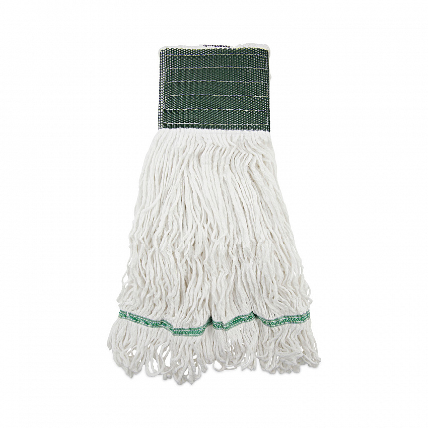Saddleback Loop End Rayon Mop Head, Rayon, Medium, 14 oz, White, Dozen (SP200M14DZ)