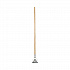 Quick Change Metal Head Wooden Mop Handle, Junior, 54