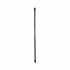 Fiberglass Broom Handle, Nylon Plastic Threaded End, 1