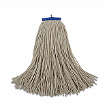 Cut-End Lie-Flat Wet Mop Head, Cotton, 24 oz, White, 12/Carton (724CCT)