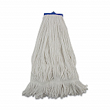 Mop Head, Lie-Flat Head, Rayon Fiber, 24 oz, White, 12/Carton (824R)