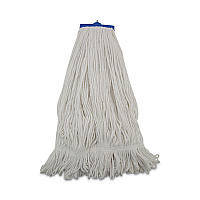 Mop Head, Lie-Flat Head, Rayon Fiber, 24 oz, White, 12/Carton (824R)