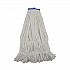 Mop Head, Lie-Flat Head, Rayon Fiber, 24 oz, White, 12/Carton (824R)