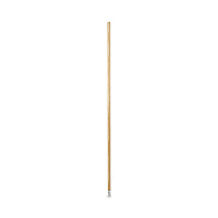 Lie-Flat Screw-In Mop Handle, 1.13" dia x 54", Natural (833)