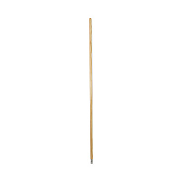 Lie-Flat Screw-In Mop Handle, 1.13" dia x 60", Natural (834)