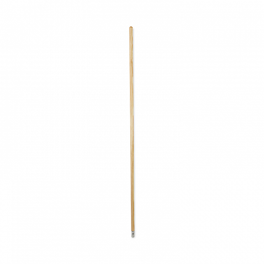 Lie-Flat Screw-In Mop Handle, 1.13" dia x 60", Natural (834)