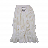 Mop Head, Looped, Enviro Clean With Tailband, Cotton/Synthetic, Medium, White, 12/Carton (8002)