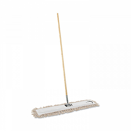Cotton Dry Mopping Kit, 36 x 5 Natural Cotton Head, 60