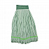 Microfiber Looped-End Wet Mop Head, Large, Green, 12/Carton (MWTLGCT)