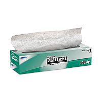 Kimwipes Delicate Task Wipers, 1-Ply, 14.7 x 16.6, Unscented, White, 144/Box (34256BX)
