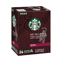 Sumatra Coffee K-Cups, Sumatra, 0.4 oz K-Cup, 24/Box (12565254)
