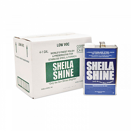Low VOC Stainless Steel Cleaner and Polish, 1 gal Can, 4/Carton (SSCA128)