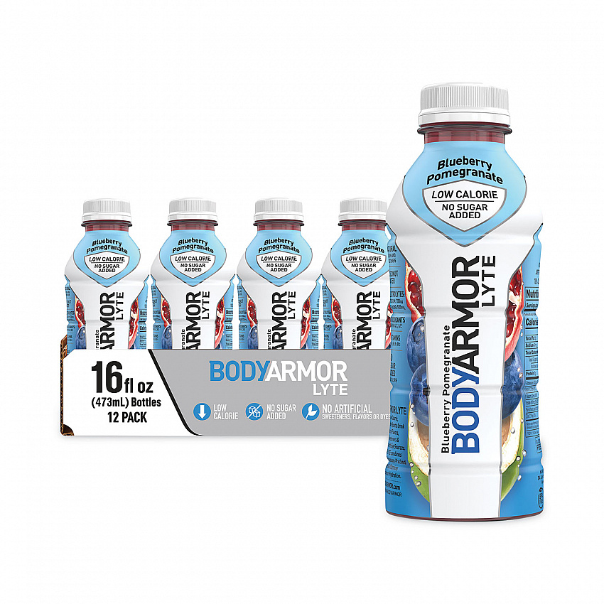 LYTE Sports Drink, Blueberry Pomegranate, 16 oz Bottle, 12/Pack (10002011)