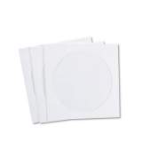 Quality Park CD/DVD Sleeves, Moisture-Resistant TYVEK Material, 100/Box (R7050)