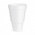 Foam Drink Cups, Tapered Bottom, 32 oz, White, 25/Bag, 20 Bags/Carton (32AJ32)