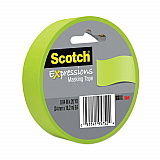 Expressions Masking Tape, 3" Core, 0.94" x 20 yds, Lemon Lime (3437GRN)
