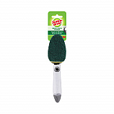 Soap-Dispensing Dishwand, 2.5 x 9.5, Yellow/Green (6504EA)