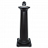 GroundsKeeper Tuscan Receptacle, 22.05 gal, 13 dia x 38.38h, Black (9W300BLA)