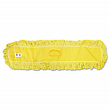 Trapper Commercial Dust Mop, Looped-end Launderable, 5" x 48", Yellow (J15700YEL)