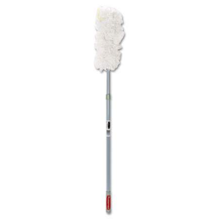 Rubbermaid Commercial HiDuster Overhead Duster with Straight Launderable Head, 51" Extension Handle (T11000GY)