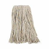 Premium Cut-End Wet Mop Heads, Cotton, 16 oz, White, 12/Carton (216CCT)