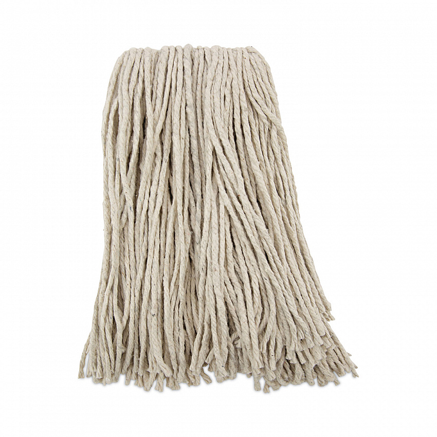 Premium Cut-End Wet Mop Heads, Cotton, 16 oz, White, 12/Carton (216CCT)