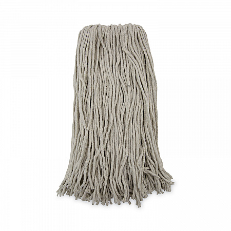 Premium Cut-End Wet Mop Heads, Cotton, 20 oz, White, 12/Carton (220CCT)