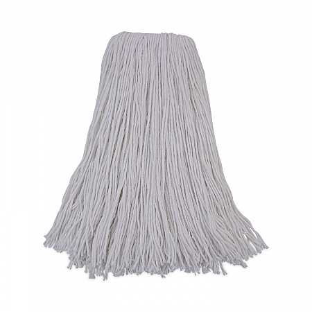 Mop Head, Premium Standard Head, Rayon Fiber, 32 oz, White, 12/Carton (232R)