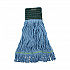 Mop Head, Premium Standard Head, Cotton/Synthetic Fiber, Medium, Blue, 12/Carton (402BL)