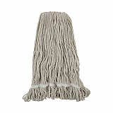 Pro Loop Web/Tailband Wet Mop Head, Cotton, 24 oz., White (424CEA)
