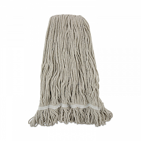 Pro Loop Web/Tailband Wet Mop Head, Cotton, 24 oz., White (424CEA)