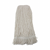 Pro Loop Web/Tailband Wet Mop Head, Rayon, 24 oz, White, 12/Carton (424RCT)