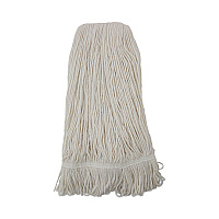 Pro Loop Web/Tailband Wet Mop Head, Rayon, 24 oz, White (424REA)