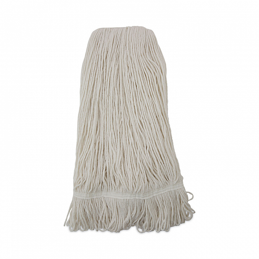 Pro Loop Web/Tailband Wet Mop Head, Rayon, 24 oz, White (424REA)
