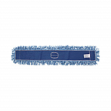 Dust Mop Head, Cotton/Synthetic Blend, 48" x 5", Blue (1148)