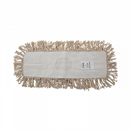Industrial Dust Mop Head, Hygrade Cotton, 18 x 5, White (1318)