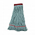 EchoMop with Looped-End Wet Head, Cotton/Rayon/Synthetic, Large, Blue, 12/Carton (1400LCT)