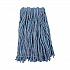 Mop Head, Standard Head, Cotton/Synthetic Fiber, Cut-End, #16., Blue (2016B)