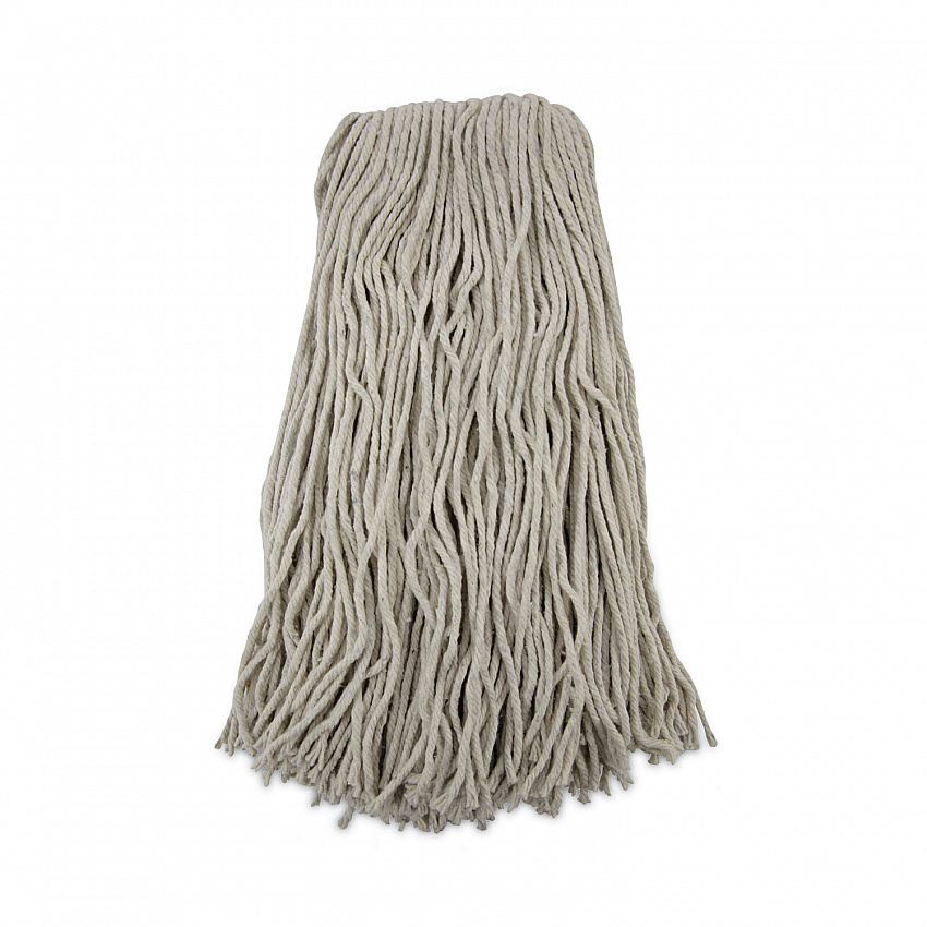 Cut-End Wet Mop Head, Cotton, #32, White, 12/Carton (2032CCT)