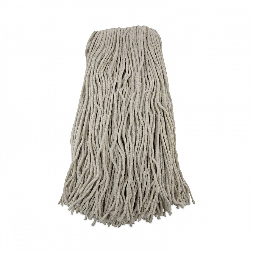 Cut-End Wet Mop Head, Cotton, #32, White (2032CEA)