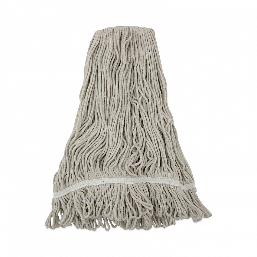Mop Head, Loop Web/Tailband, Value Standard, Cotton, #32, White, 12/Carton (4032C)