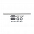 Mega BRUTE Waste Collector Replacement Axle Kit, Silver (9W71L3)