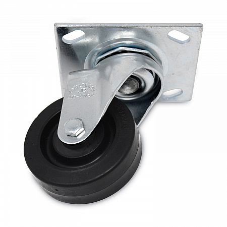 Replacement Plate Casters, Rigid Mount Plate, 3.5