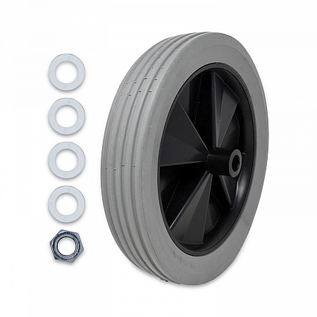 Tilt Truck Wheels, 300 lb Weight Capacity, 12