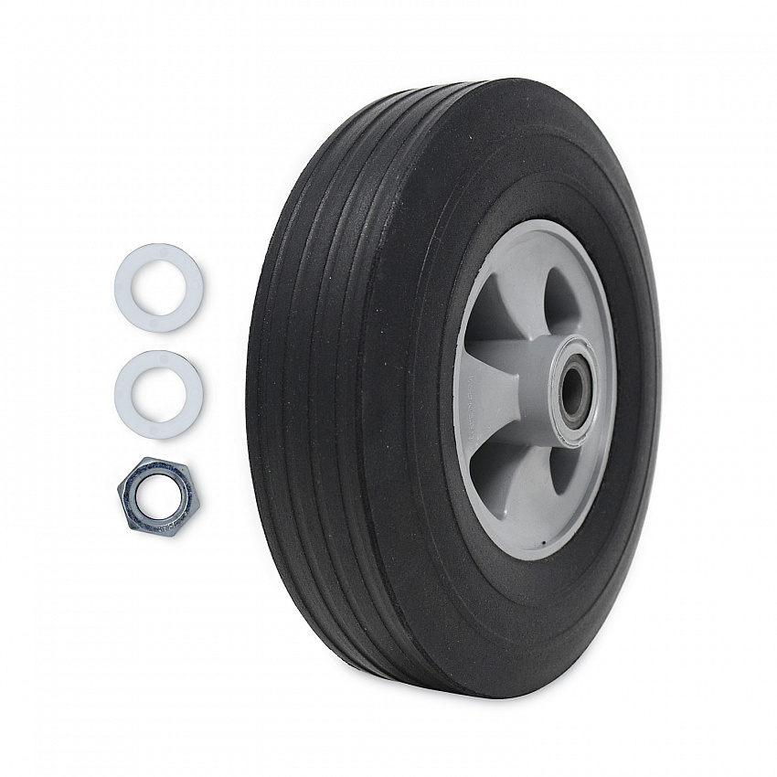 Tilt Truck Wheels, 650 lb Weight Capacity, 10" Wheel, Black (FG1305L30000)